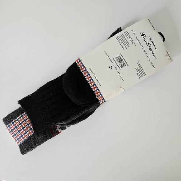 The original Ben Sherman Wool Blend Socks 2 pair - Picture 7 of 10